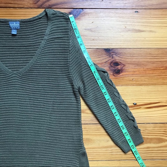 Soho NY & Company Jeans Beige Sweater, EUC, XS - Picture 11 of 14